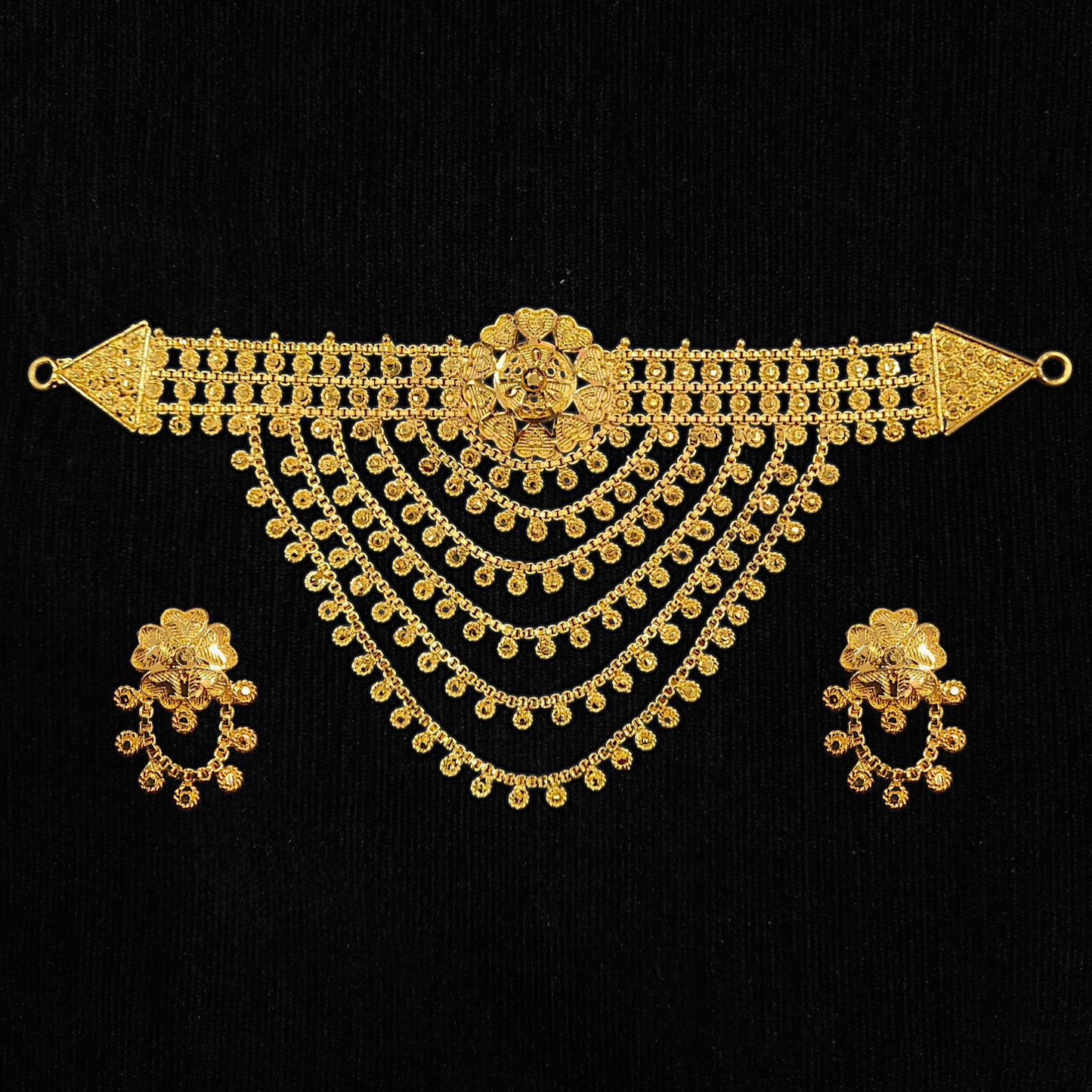 Lahari Choker Set - My Golden Wish