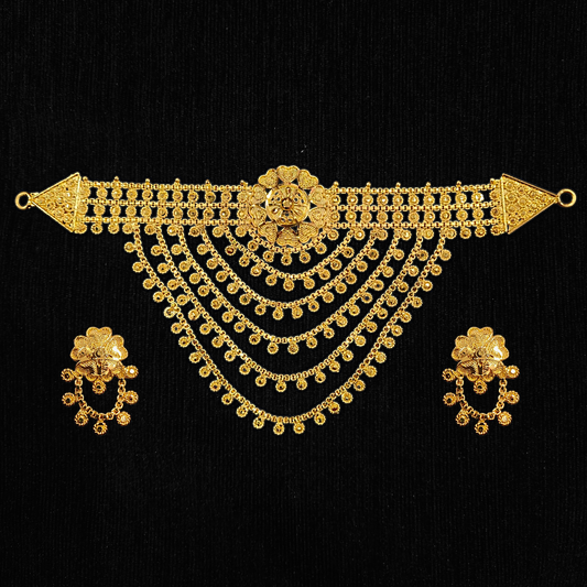 Lahari Choker Set - My Golden Wish
