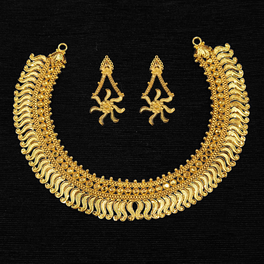 Broad Chatai Necklace - My Golden Wish