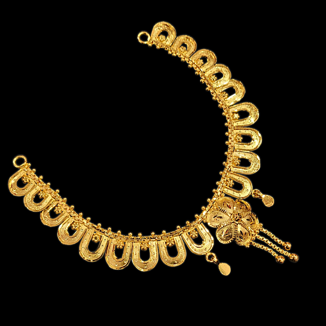 Single Flower Necklace - My Golden Wish