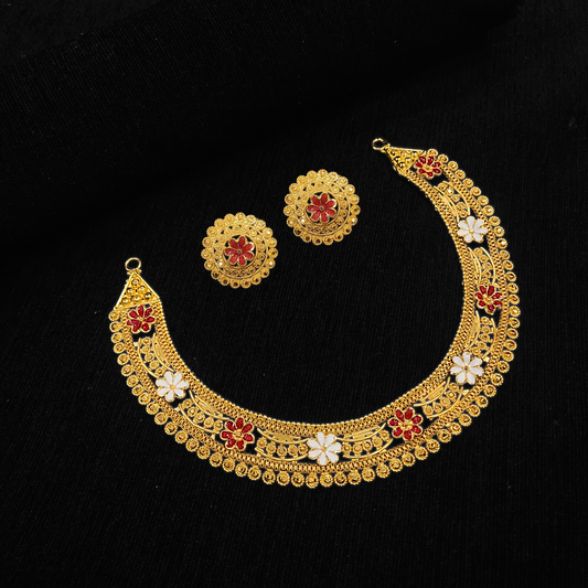 Meenakari Flower Chatai - My Golden Wish