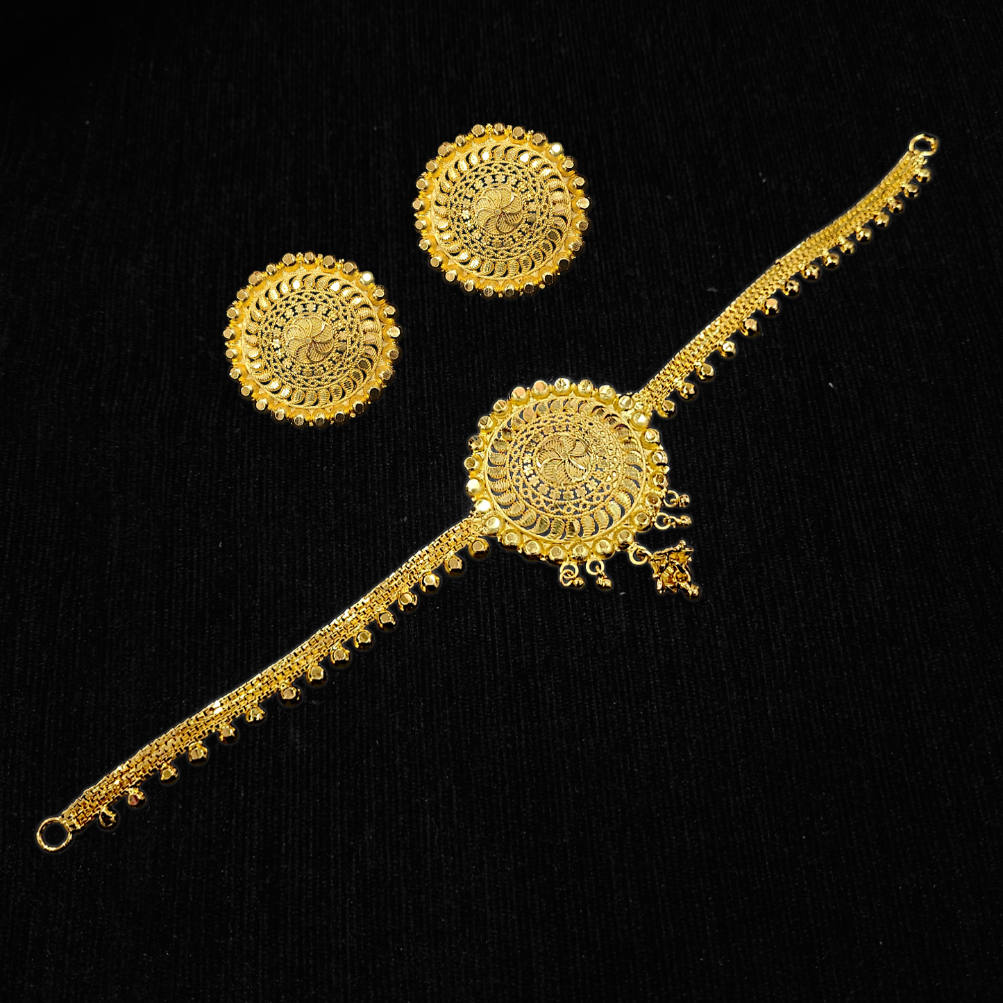 Round Choker Set - My Golden Wish