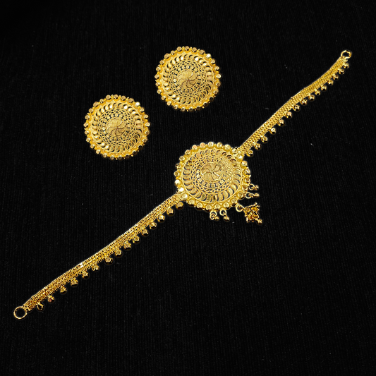 Round Choker Set - My Golden Wish