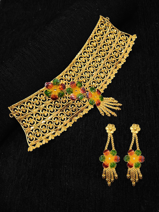 Broad Meena Choker - My Golden Wish