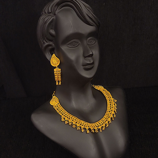 Chandramallika Necklace Set - My Golden Wish