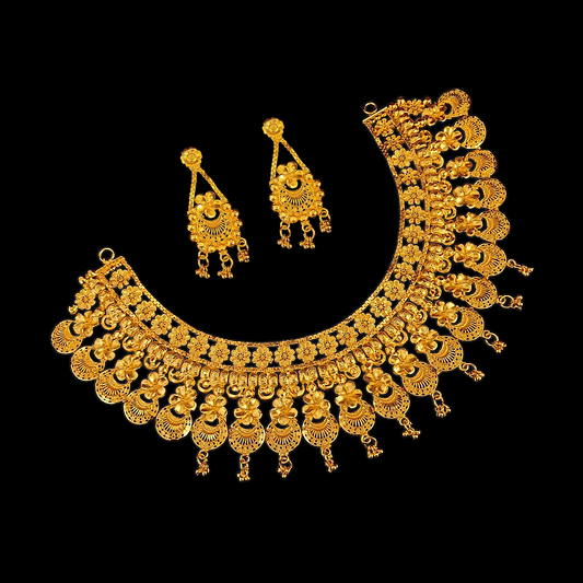 Kanbala Design Necklace - My Golden Wish