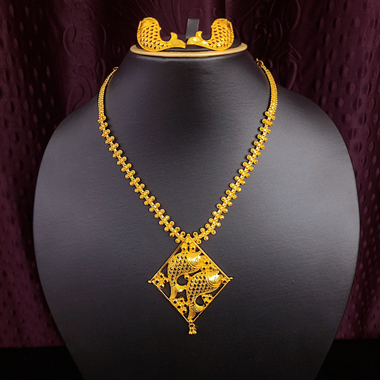 Fish Necklace Set - My Golden Wish