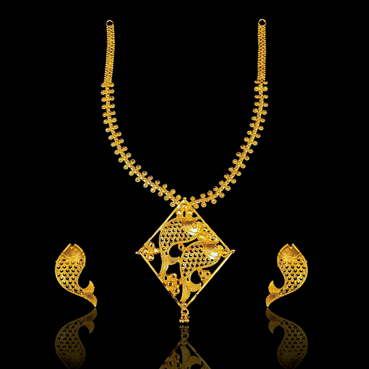 Fish Necklace Set - My Golden Wish