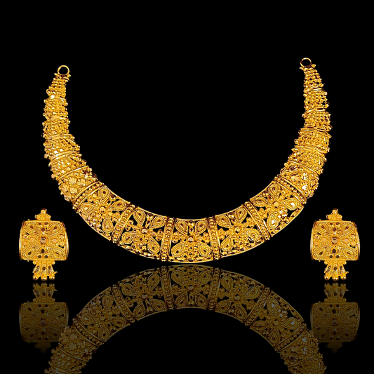 Hasuli Necklace Set - My Golden Wish