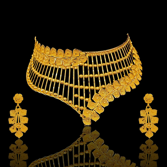 Crown Choker Set - My Golden Wish