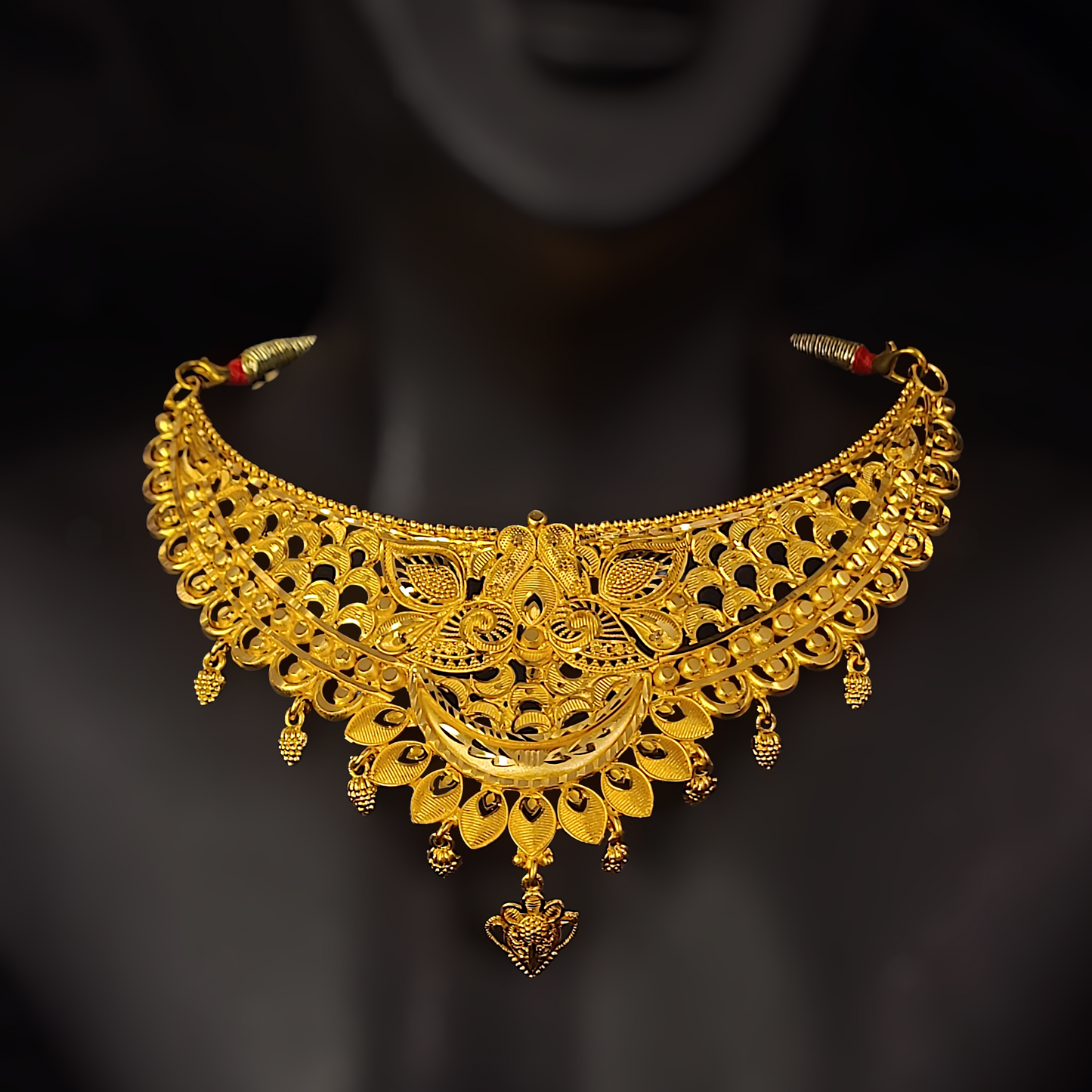 Leaf Crown Choker Set