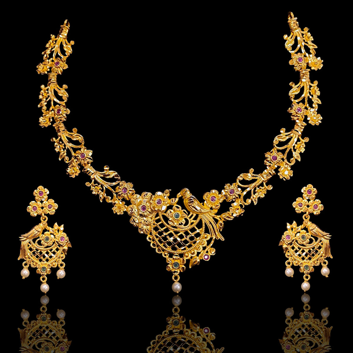 Bird Jarowa Necklace Set
