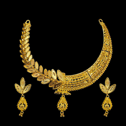 Dual Art Opera Necklace - My Golden Wish