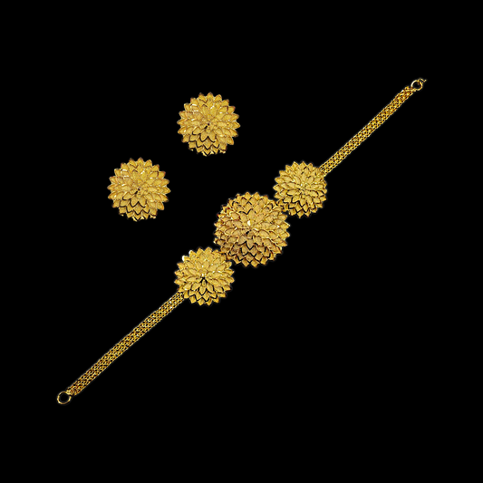 Marigold Choker Set - My Golden Wish