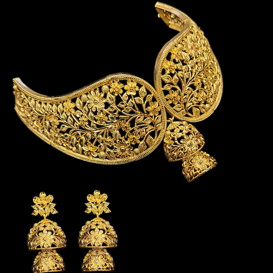 Anaya Choker Set - My Golden Wish