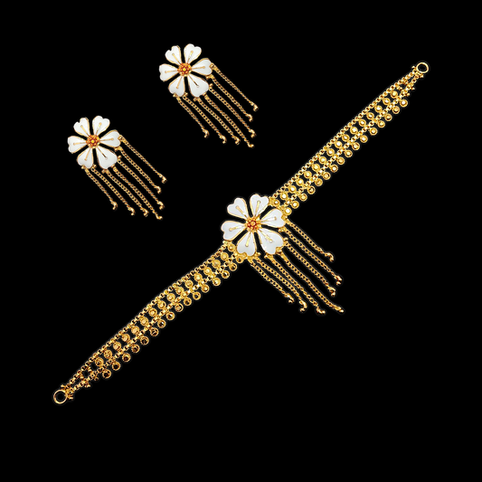 Sheuli Choker Set - My Golden Wish