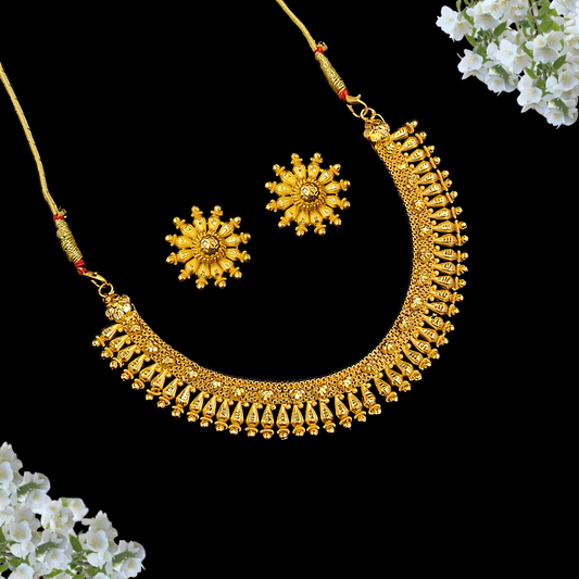 Sabeki Chatai Necklace Set - My Golden Wish