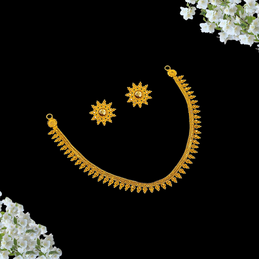 KajalLata Necklace Set - My Golden Wish