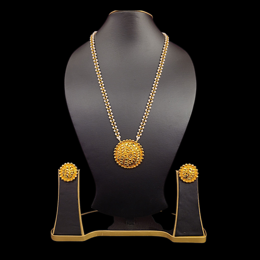 Round Pearl Set - My Golden Wish