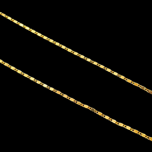 Rectangle Box Chain - My Golden Wish