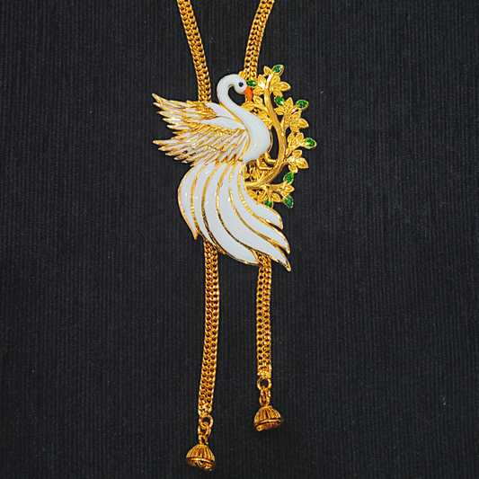 3D Swan tie chain - My Golden Wish
