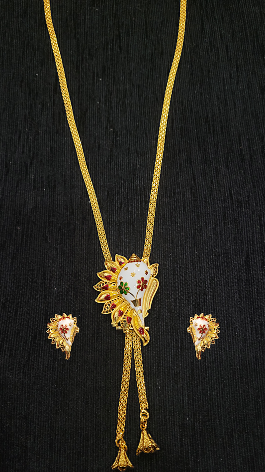 Sankha Tie chain - My Golden Wish