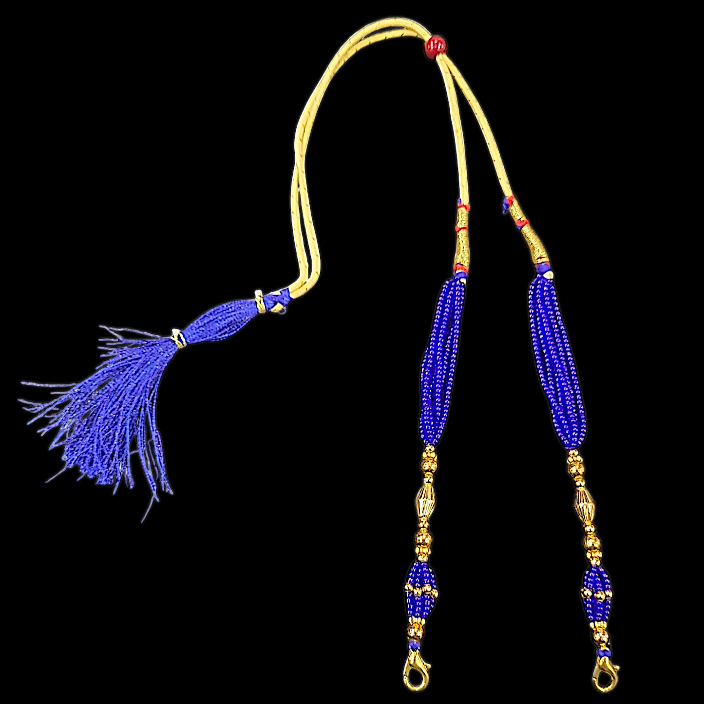 Premium Beads Tarsel ( Tassel ) - Design 9 - My Golden Wish
