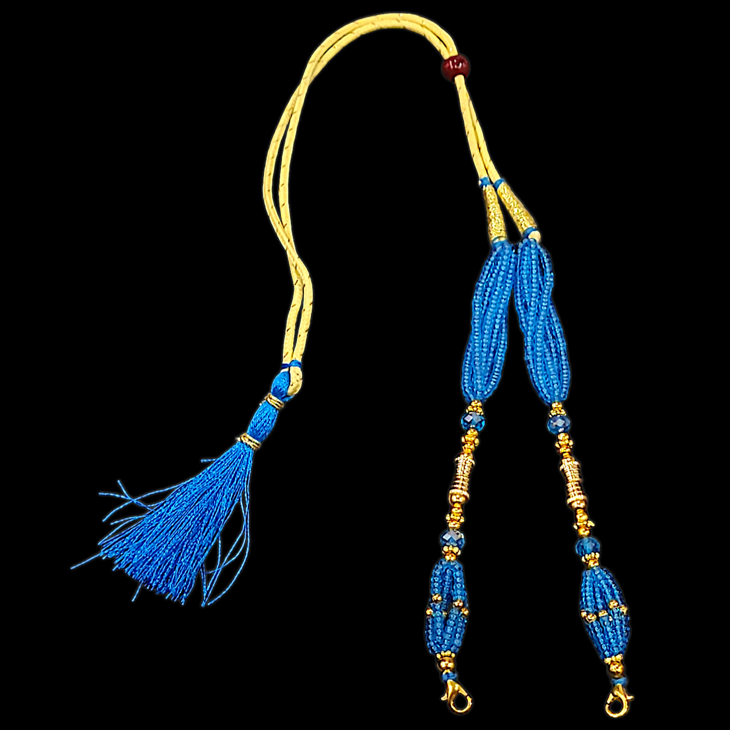 Premium Beads Tarsel ( Tassel ) - Design 10 - My Golden Wish