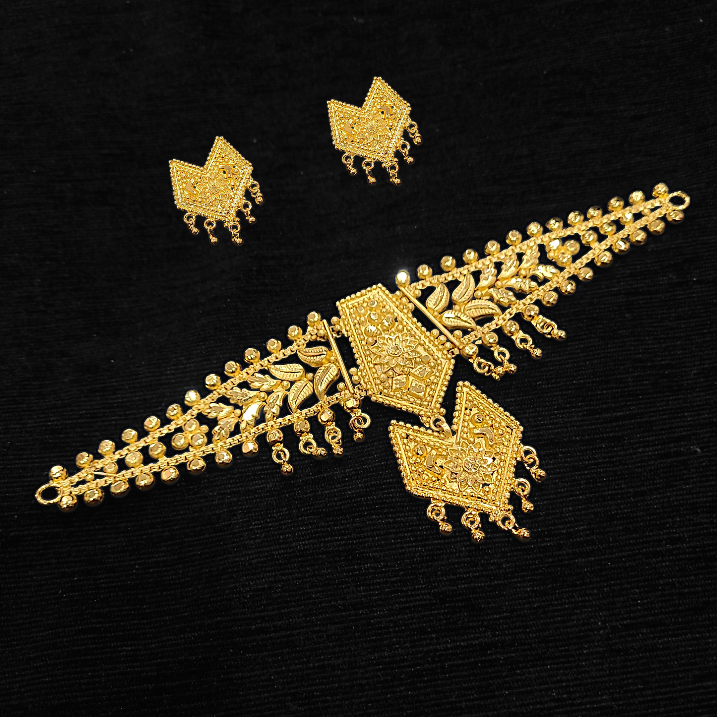 Flat Choker Set - My Golden Wish