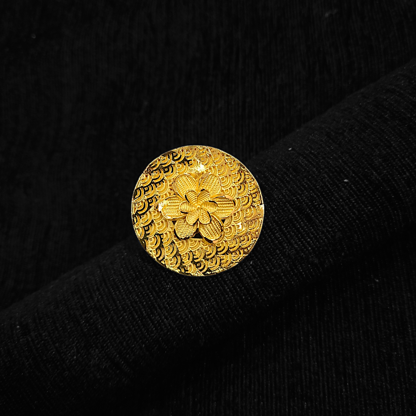 Rising Flower Ring - My Golden Wish