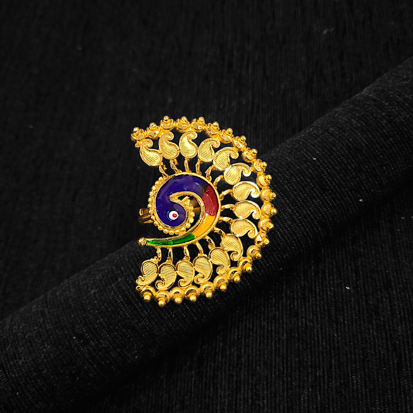 Peacock Ring - My Golden Wish