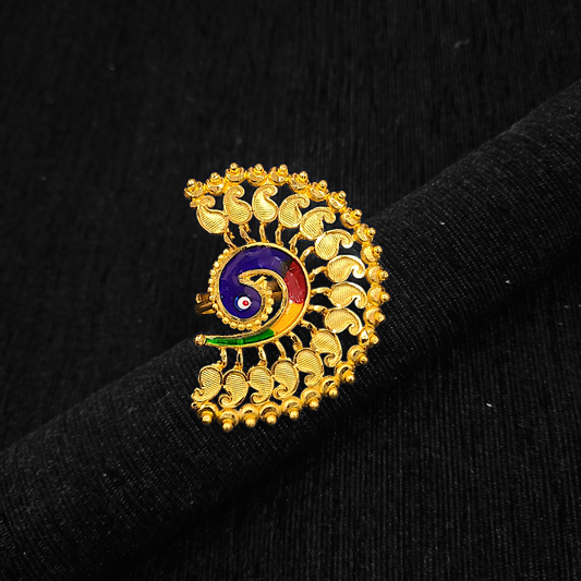 Peacock Ring - My Golden Wish