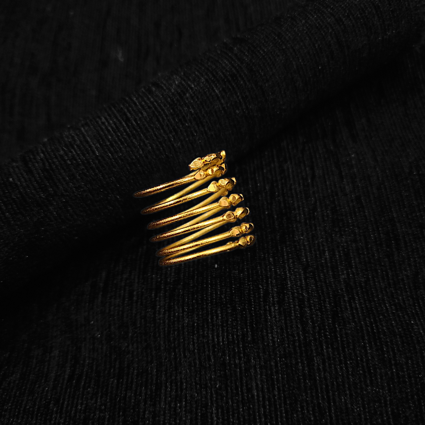 Spiral Finger Ring - My Golden Wish