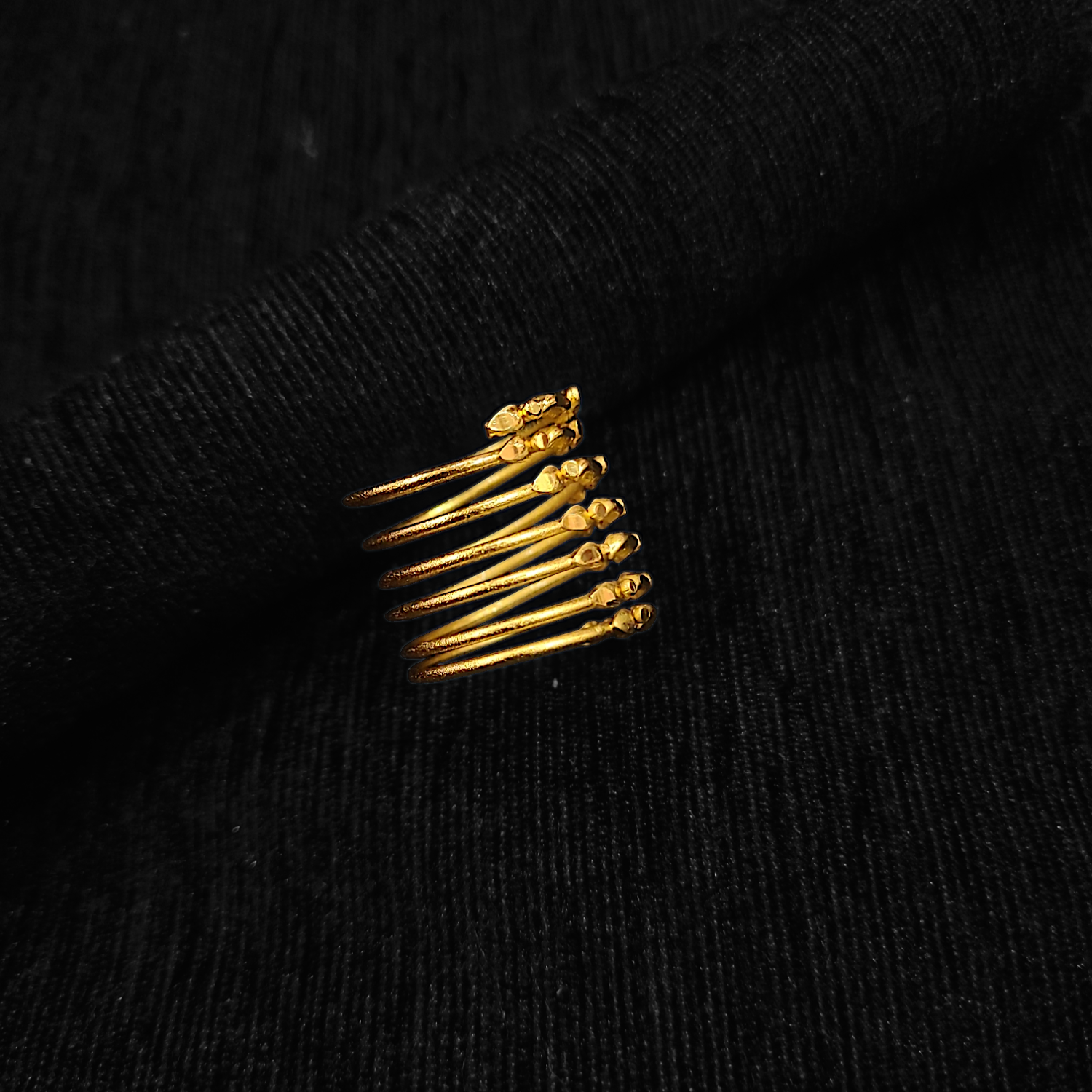 Spiral Finger Ring - My Golden Wish