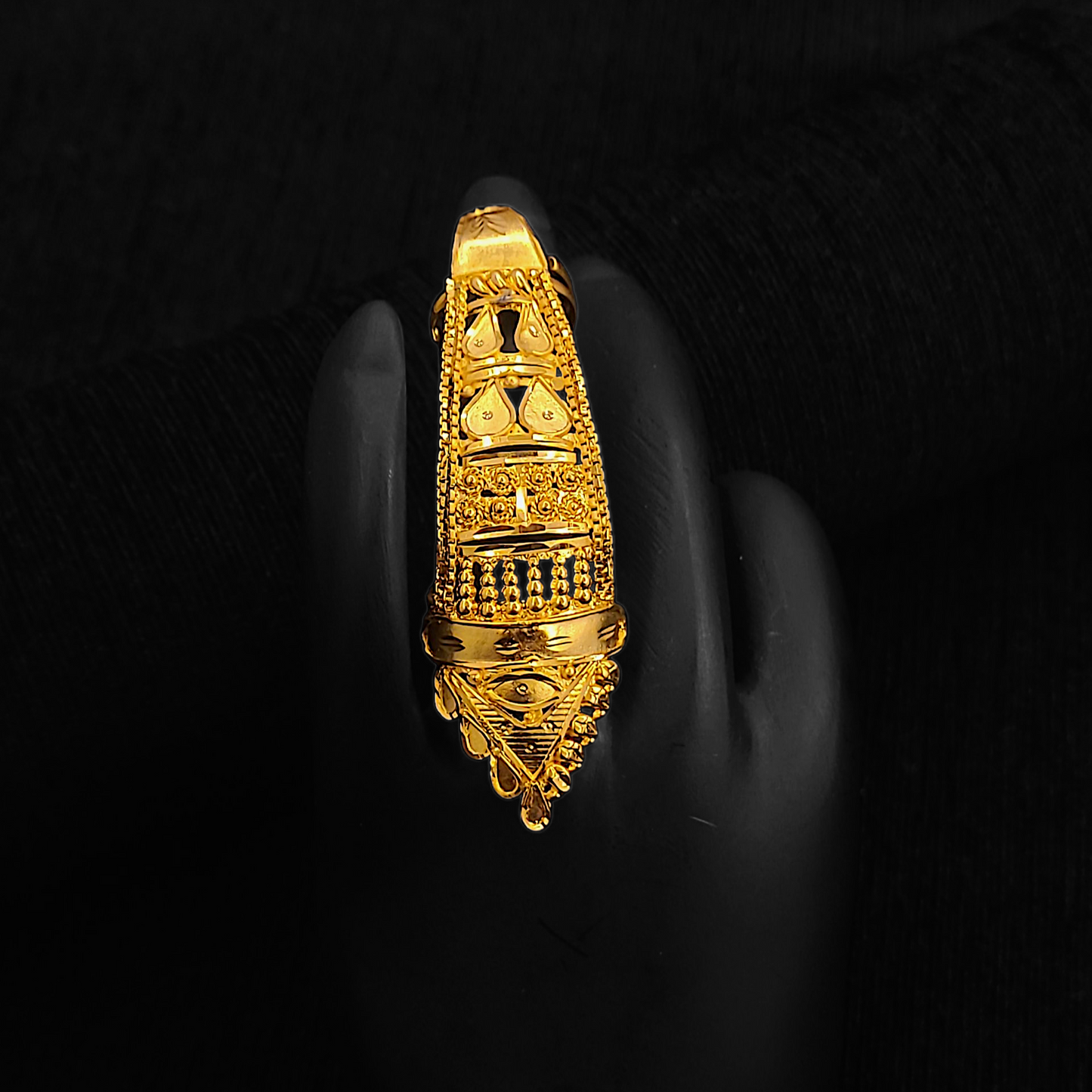 Catterpillar Ring III - My Golden Wish