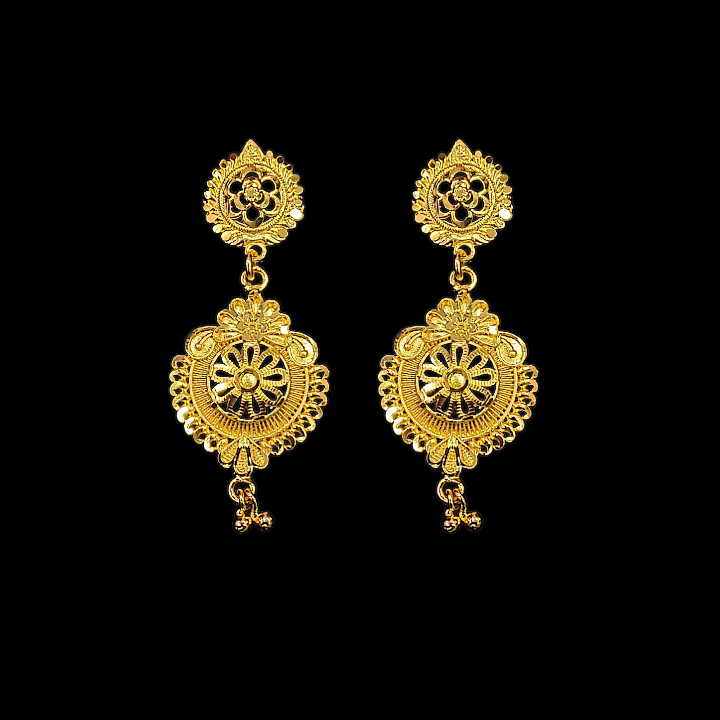 Designer Flower Tie Chain - My Golden Wish