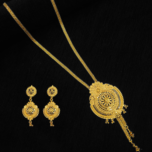 Designer Flower Tie Chain - My Golden Wish
