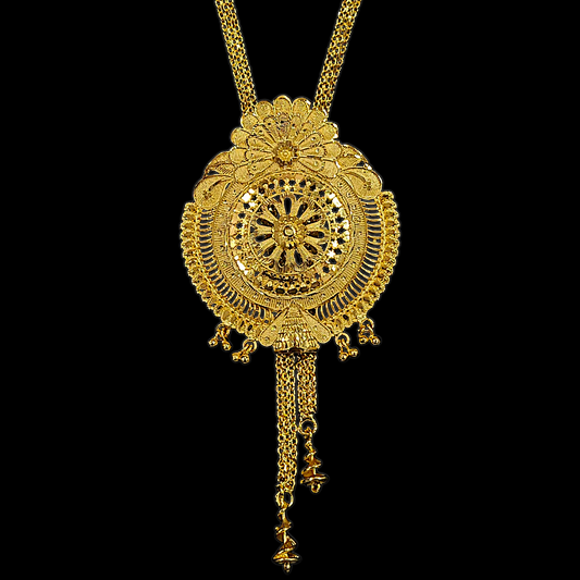 Designer Flower Tie Chain - My Golden Wish