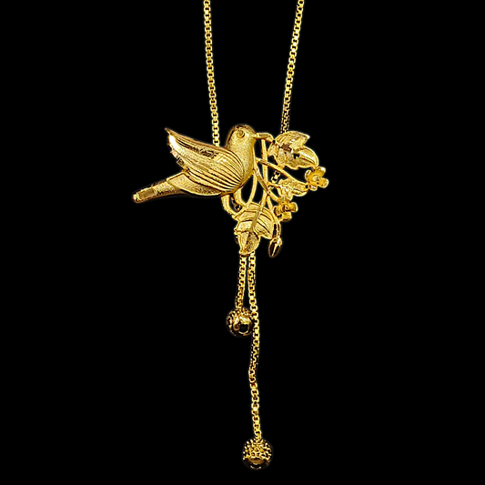 Bird Tie Chain - My Golden Wish