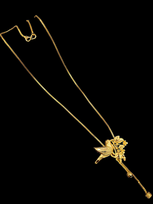 Bird Tie Chain - My Golden Wish