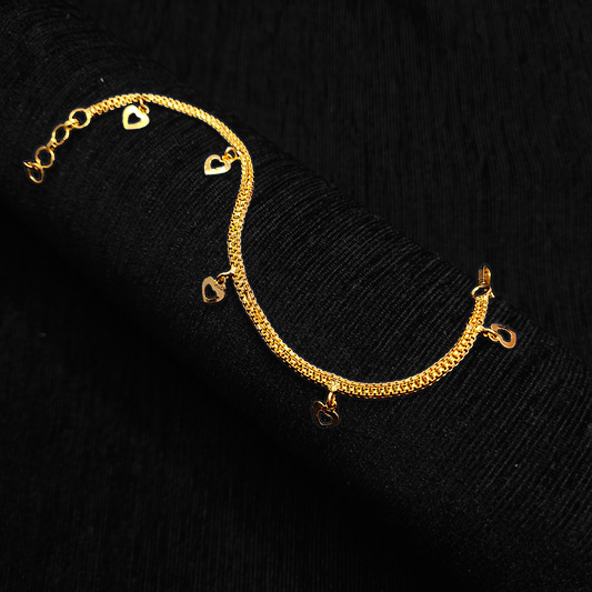 Heart Wristlet - My Golden Wish