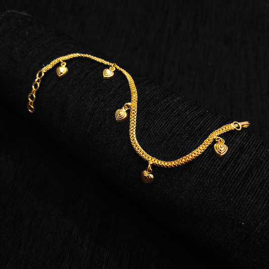 Full Heart Wristlet - My Golden Wish