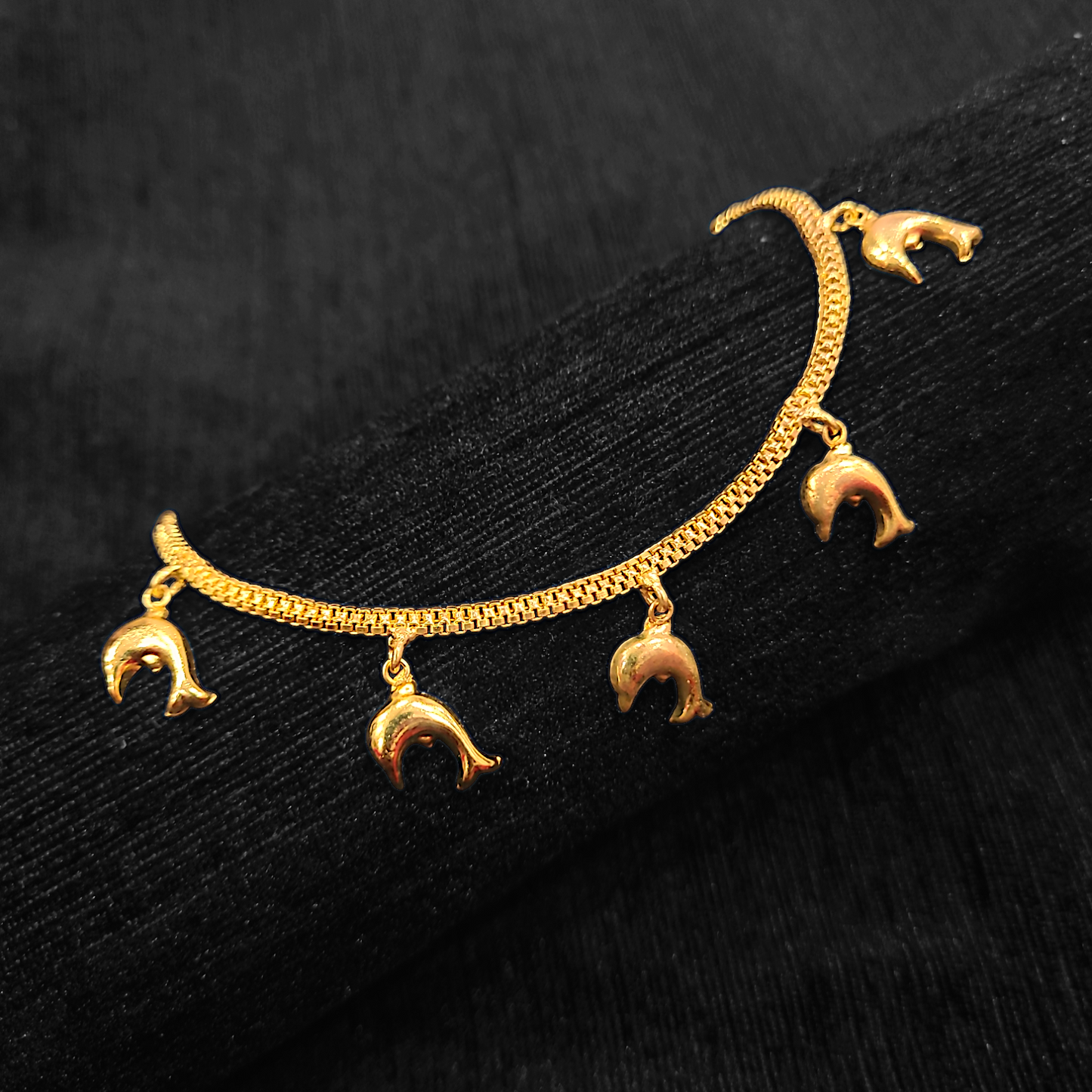 Dolphin Wristlet - My Golden Wish