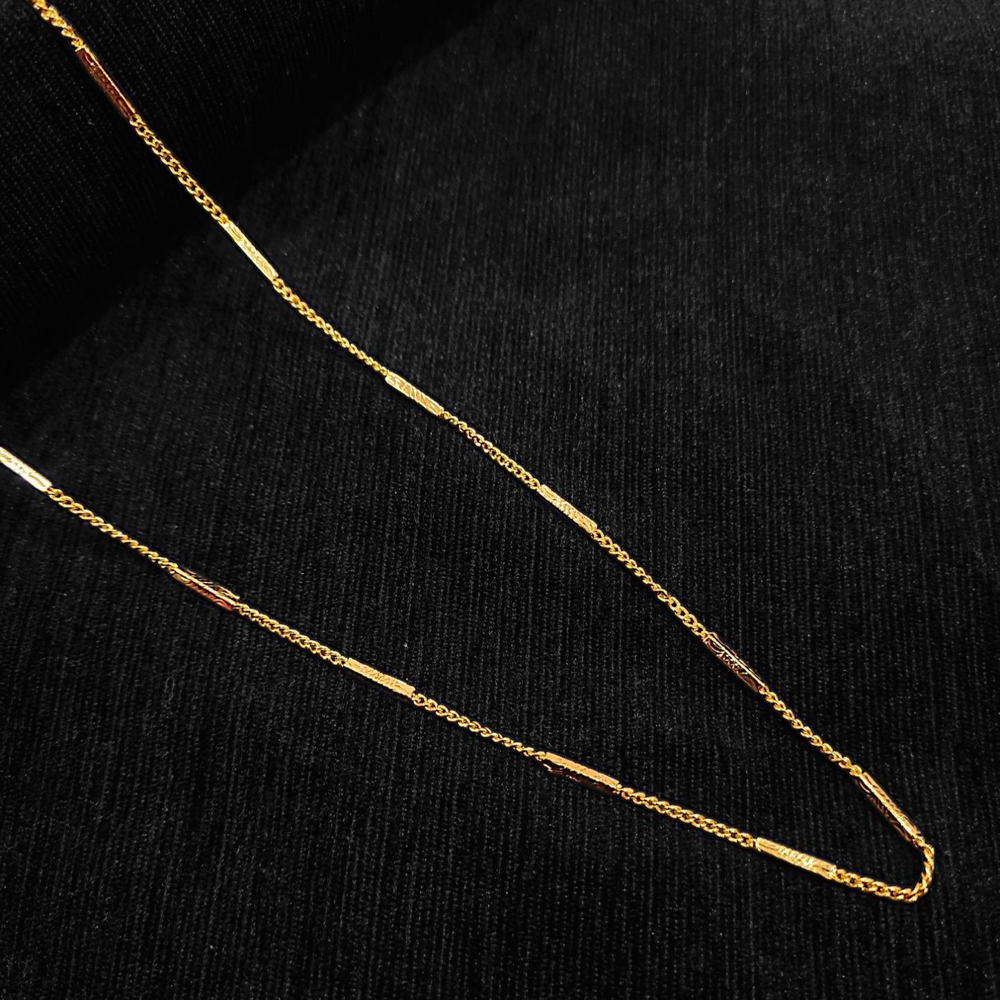 Sleek Pipe Chain - My Golden Wish