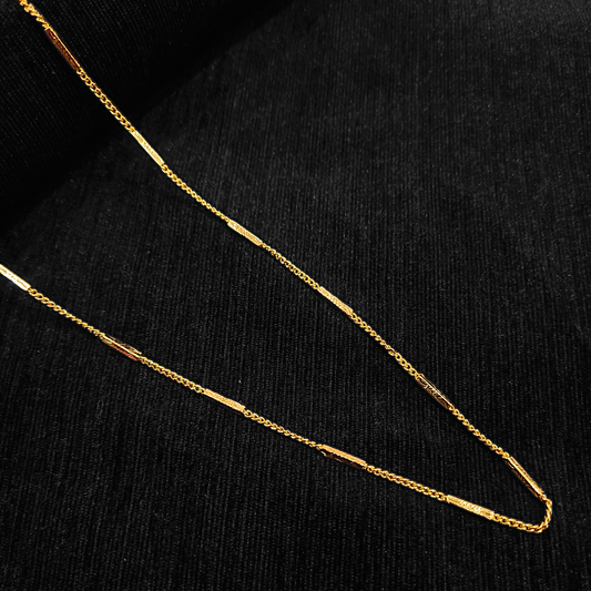Sleek Pipe Chain - My Golden Wish
