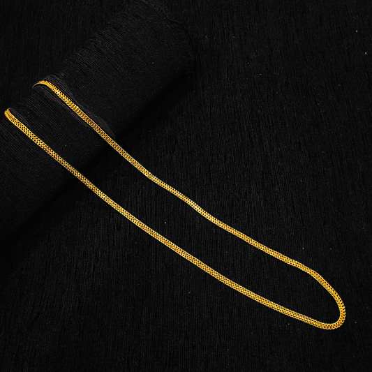 Twin Spiral Ring Chain - My Golden Wish