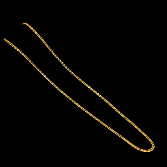 Thin Spiral Ring Chain - My Golden Wish