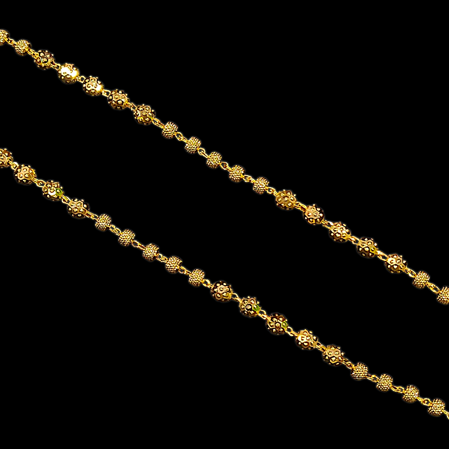 Dual Ball Chain - My Golden Wish