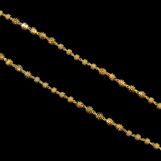 Dual Ball Chain - My Golden Wish