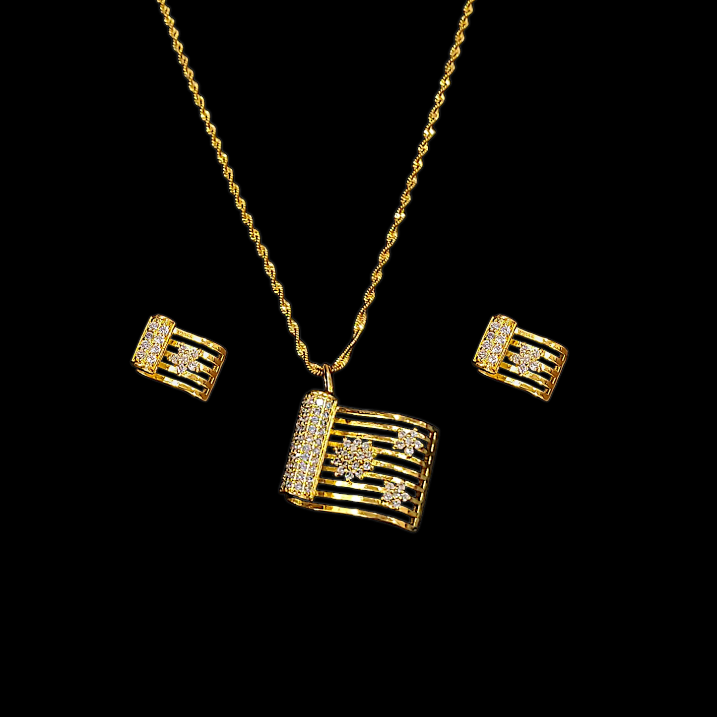 AD Pendent Set - My Golden Wish